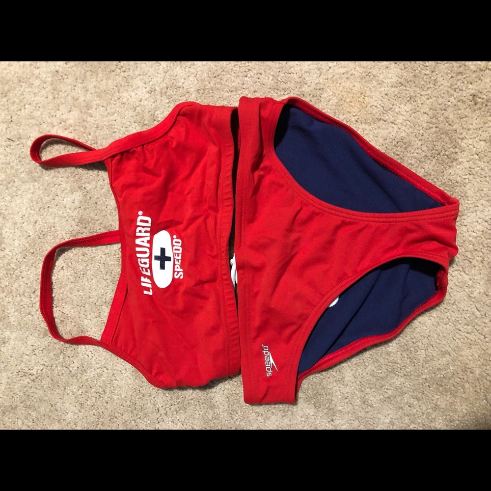 Lifeguard Speedo swimsuit